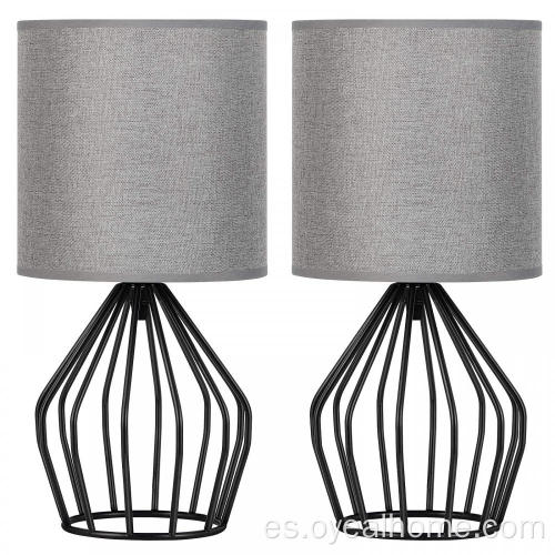 Lámpara de mesa de noche de estilo moderno